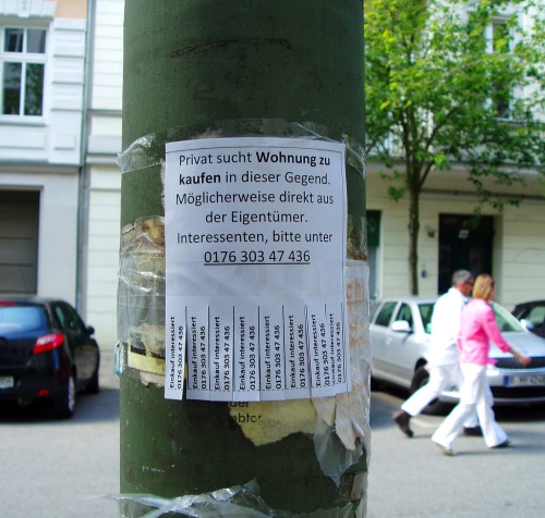 Wohnungssuche 2012 (Christburger Straße, Prenzlauer Berg)